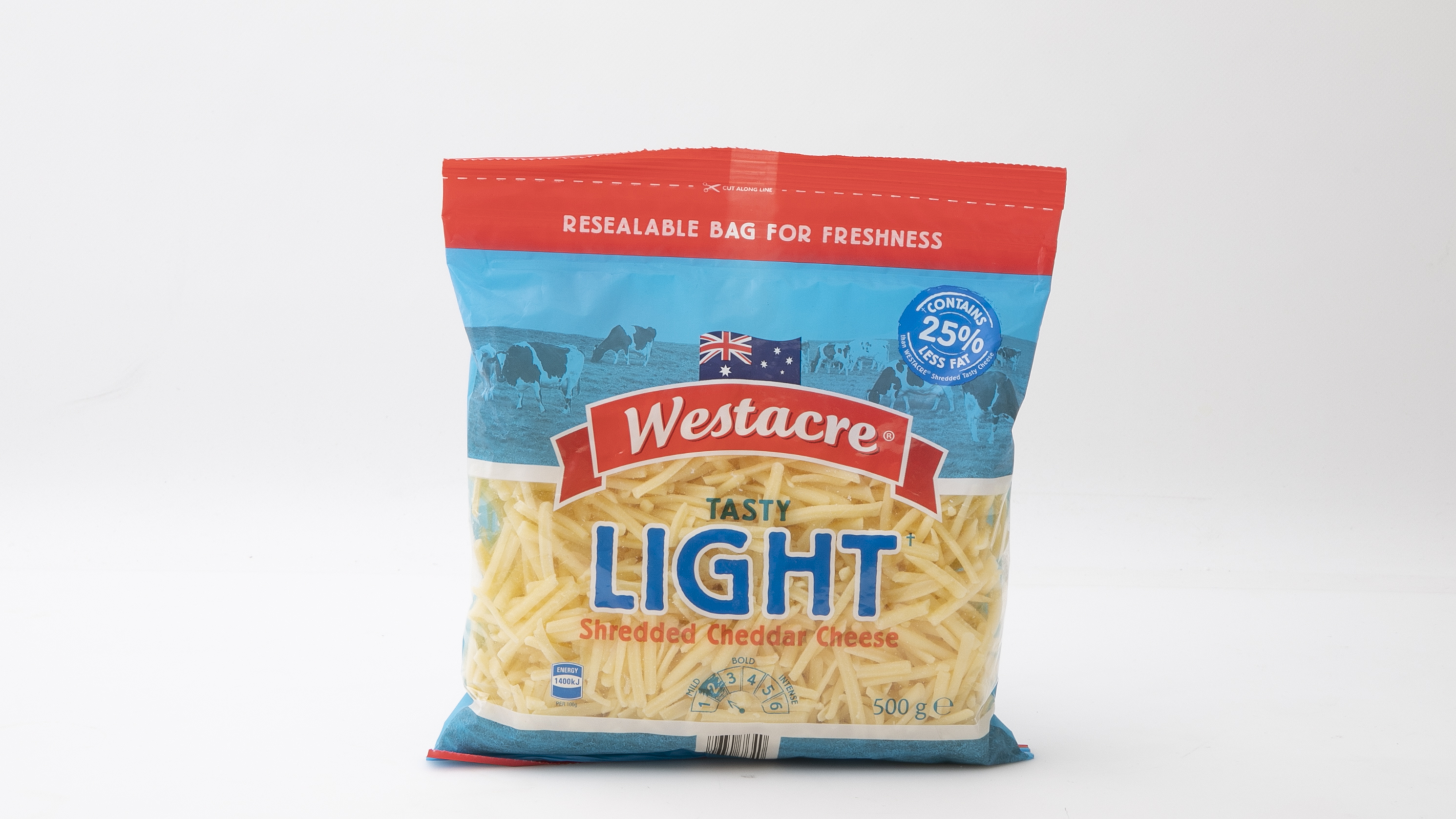 Westacre (Aldi) Tasty Light Shredded Cheddar Cheese Review Shredded