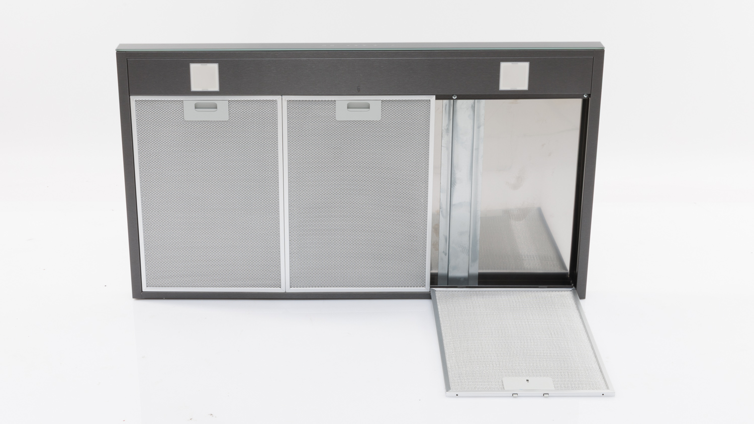 Westinghouse 90cm Canopy rangehood, dark stainless steel (WRC924DSD)