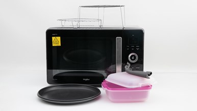 Whirlpool Crisp 'n' Grill Convection Microwave JQ280BL