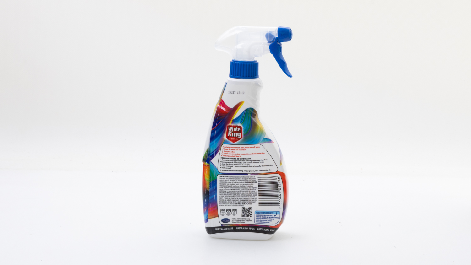 White King Fabric Stain Lift Colour Safe Pre-Treatment