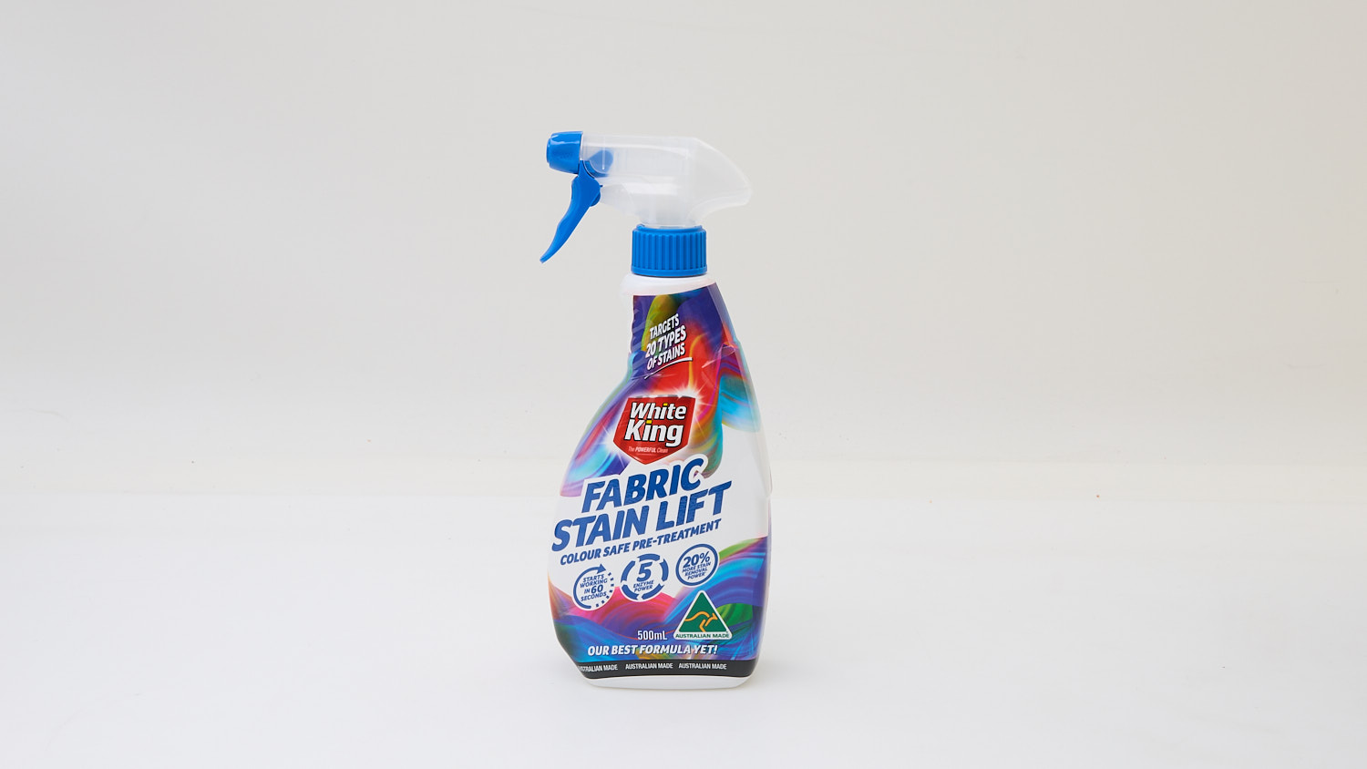 White King Fabric Stain Lift Colour Safe Pre-Treatment