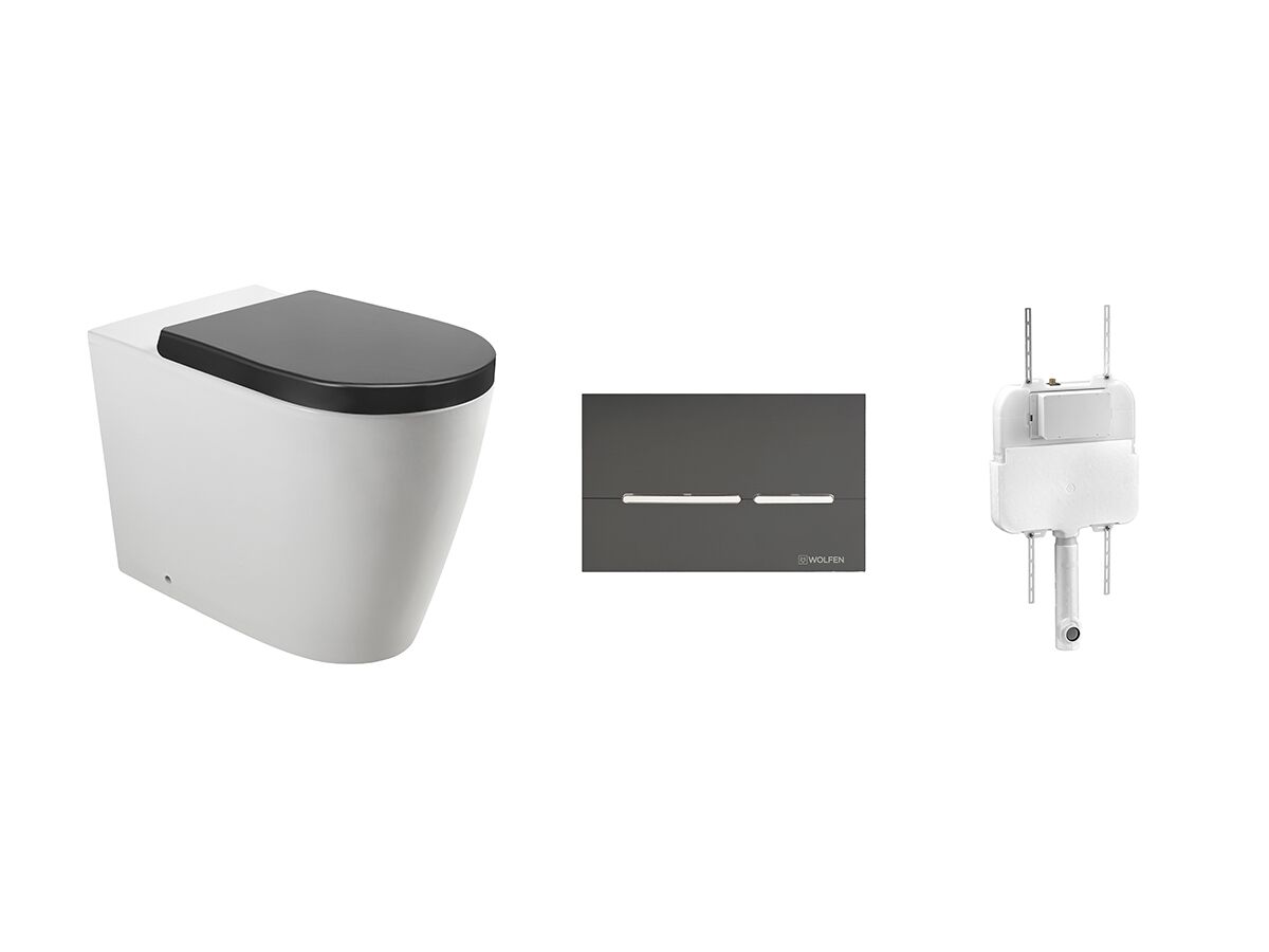 Mondella Rococo Rimless Back To Wall Toilet Suite Review Toilet CHOICE