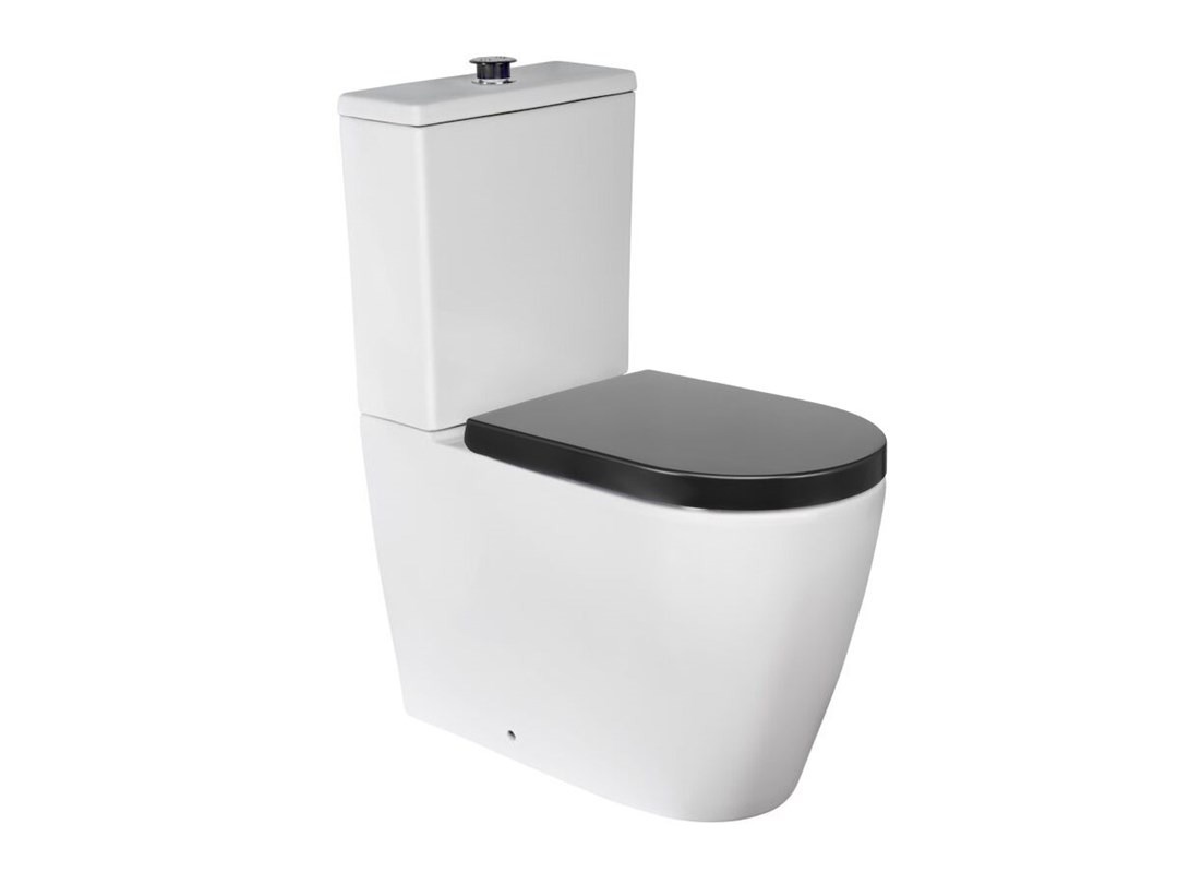 Caroma Liano Wall Faced Close Coupled Universal Trap Back Entry Toilet