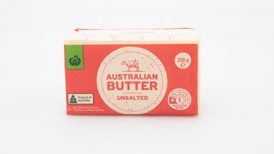 Woolworths Australian Butter Unsalted