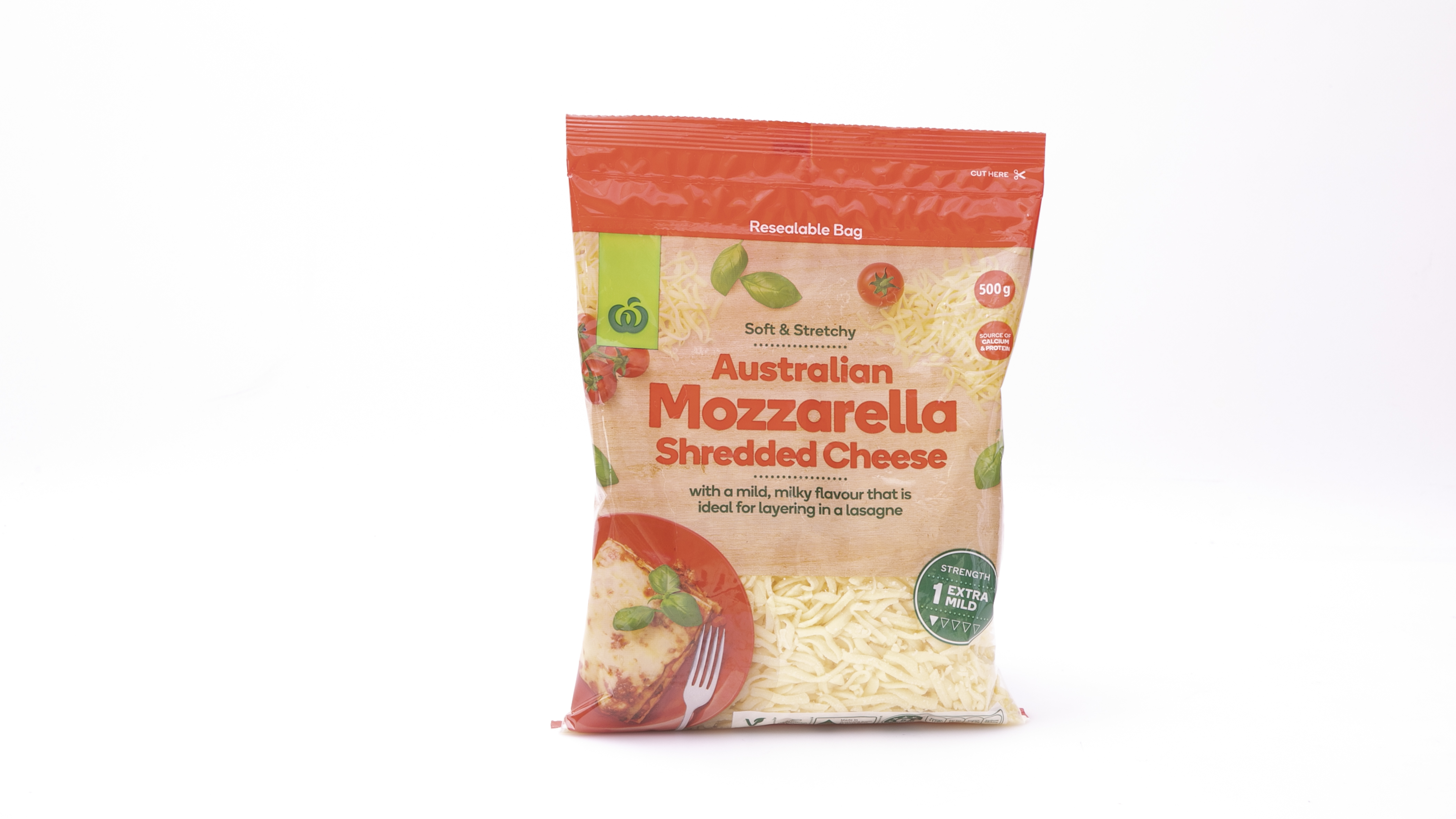 Woolworths Australian Mozzarella Shredded Cheese carousel image