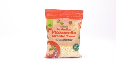 Woolworths Australian Mozzarella Shredded Cheese