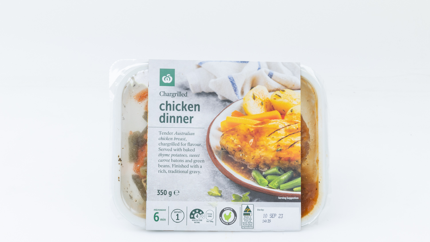 Woolworths Chargrilled Chicken Dinner