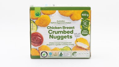 Woolworths Chicken Breast Crumbed Nuggets