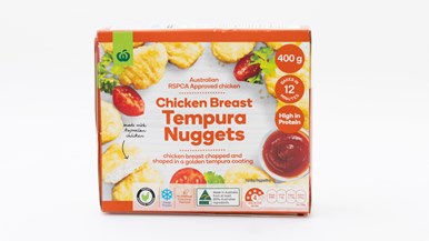 Woolworths Chicken Breast Tempura Nuggets