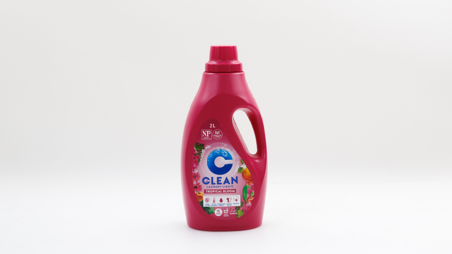 Woolworths Clean Tropical Bloom Laundry Liquid Top Loader