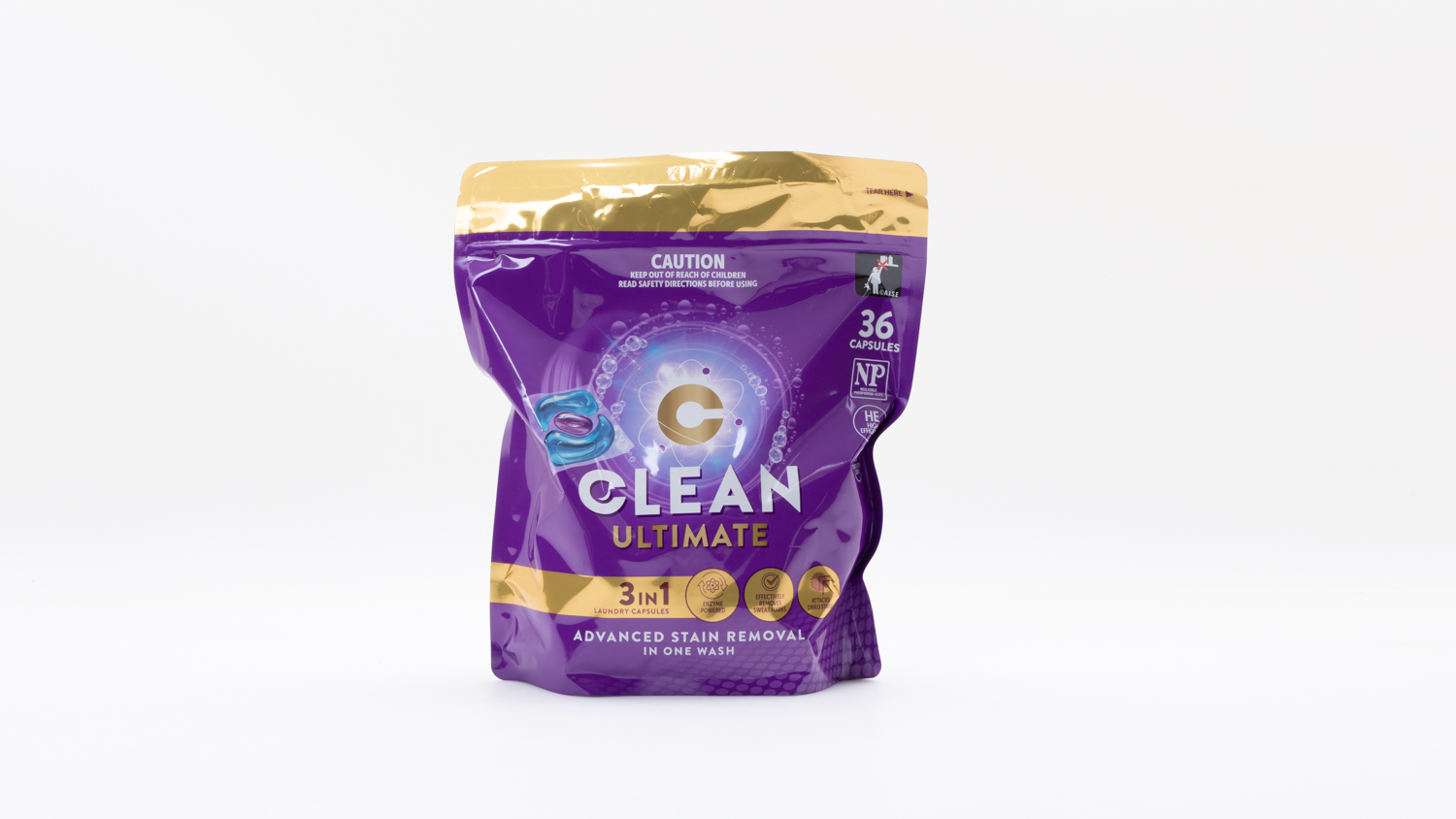 Woolworths Clean Ultimate 3 in 1 Laundry Capsules Top Loader