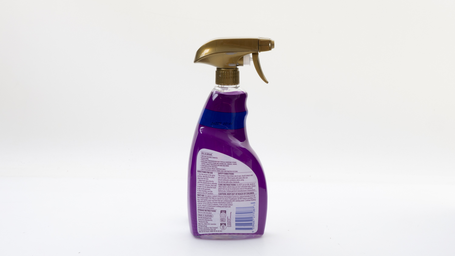 Woolworths Clean Ultimate Oil u0026 Grime With Enzymes Pre-wash Stain Remover