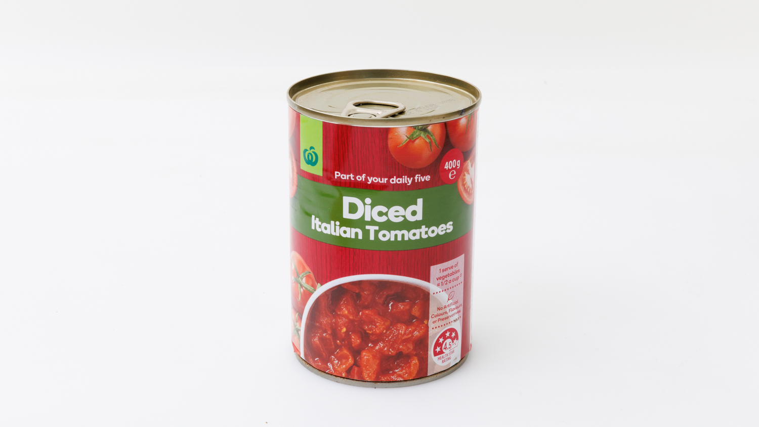 Woolworths Diced Italian tomatoes