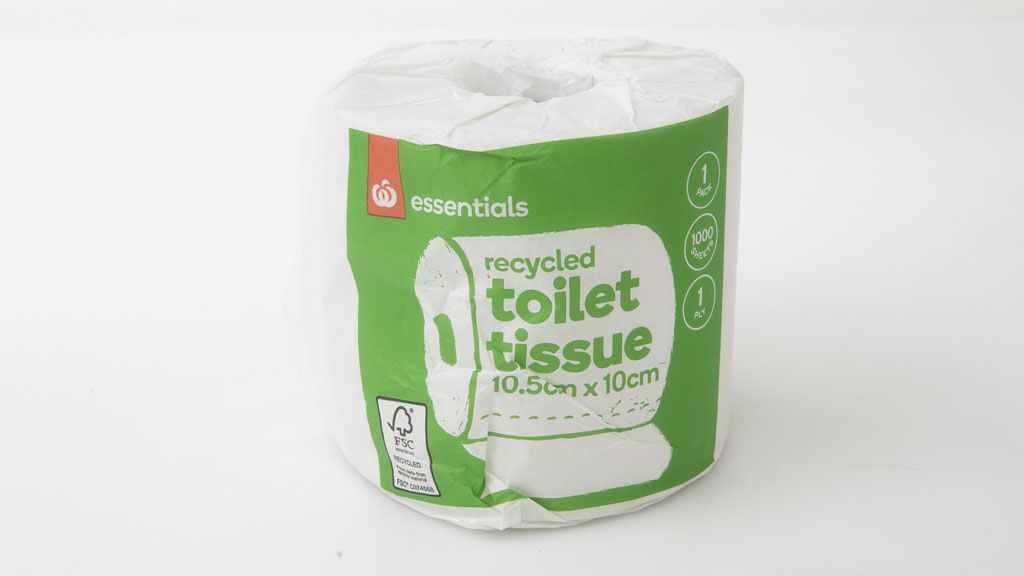 Woolworths Essentials Recycled Toilet Tissue 1 Ply 1 Pack Review