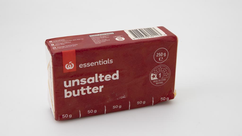 Woolworths Essentials Unsalted Butter Review Butter CHOICE
