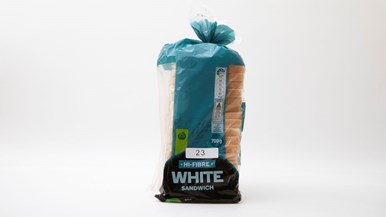 Woolworths Hi-Fibre White Sandwich