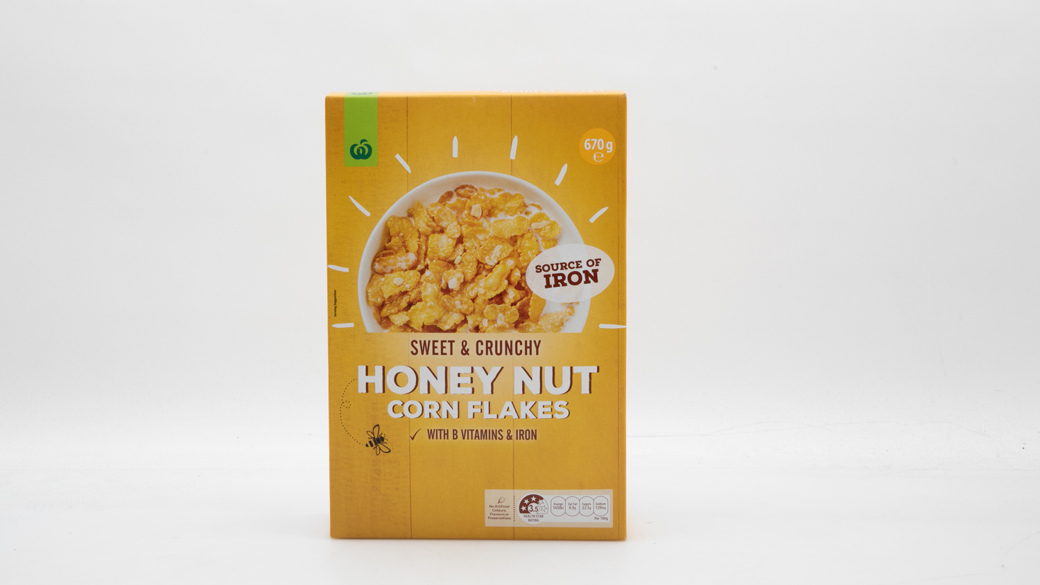 Woolworths Honey Nut Corn Flakes Review