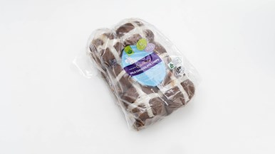 Woolworths Hot Cross Buns Made With Cadbury Milk Chocolate Chips