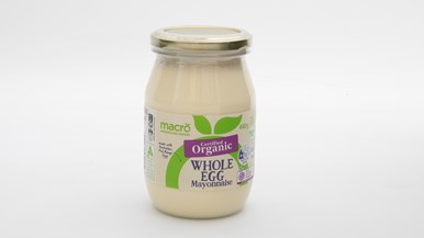 Woolworths Macro Certified Organic Whole Egg Mayonnaise