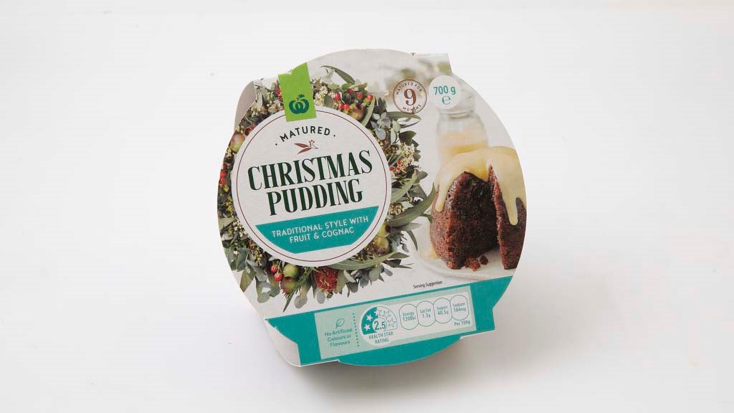 Coles Finest Luxury Christmas Pudding Review Christmas pudding CHOICE