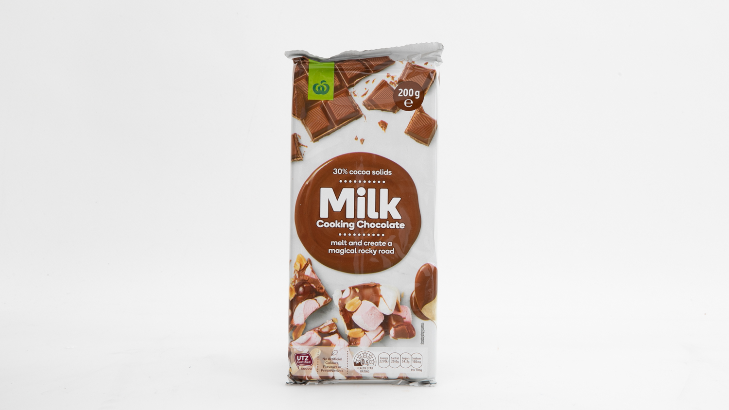 Woolworths Milk Cooking Chocolate