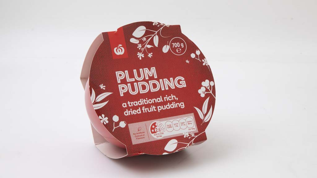 Woolworths Plum Pudding Review Christmas pudding CHOICE