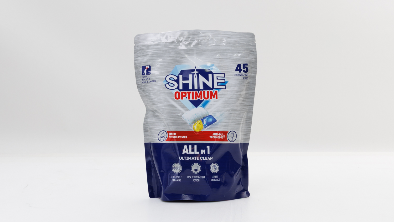 Woolworths Shine Optimum All in 1 Ultimate Clean Dishwashing Pods
