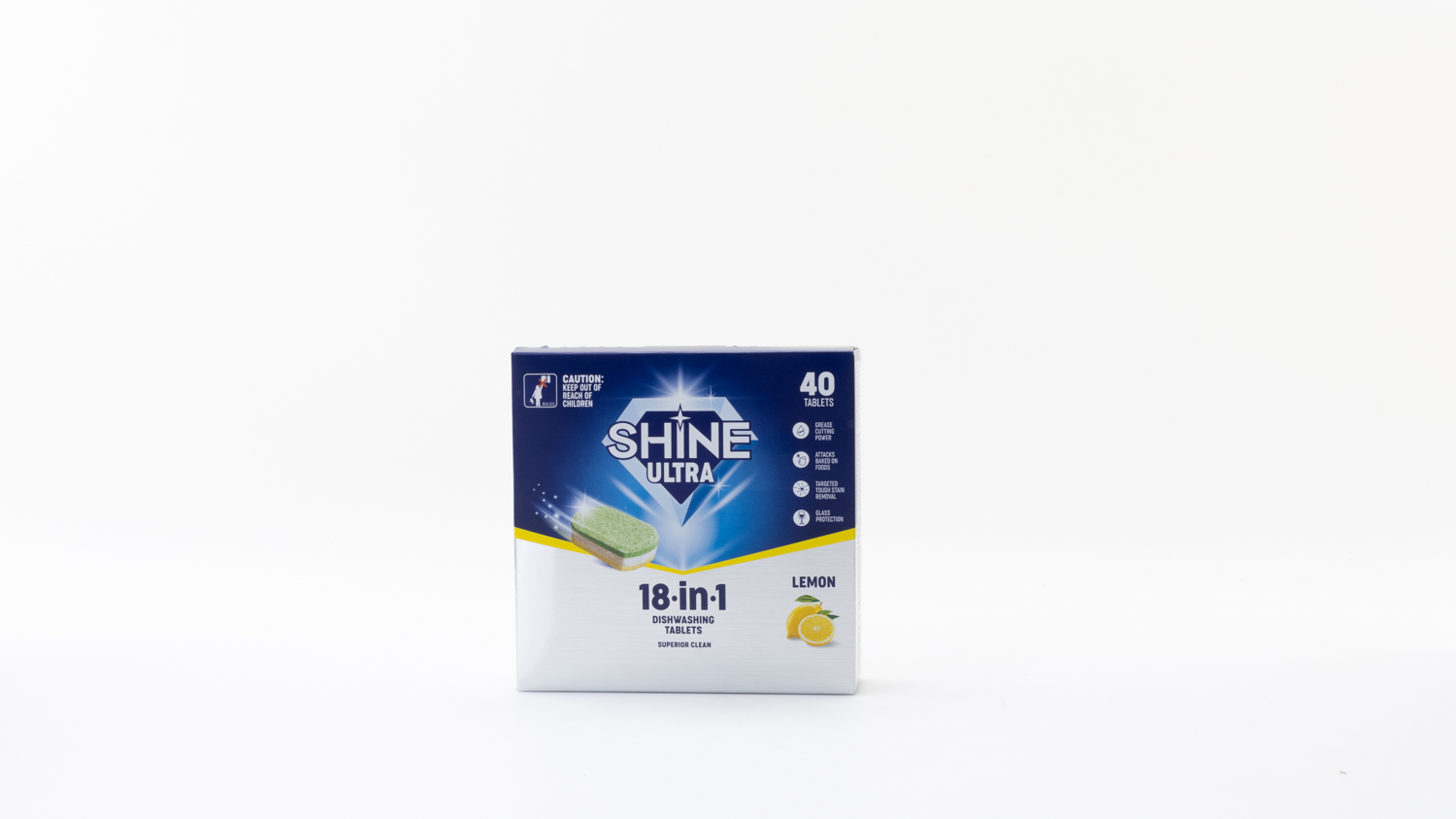 Woolworths Shine Ultra 18 in 1 Dishwashing Tablets