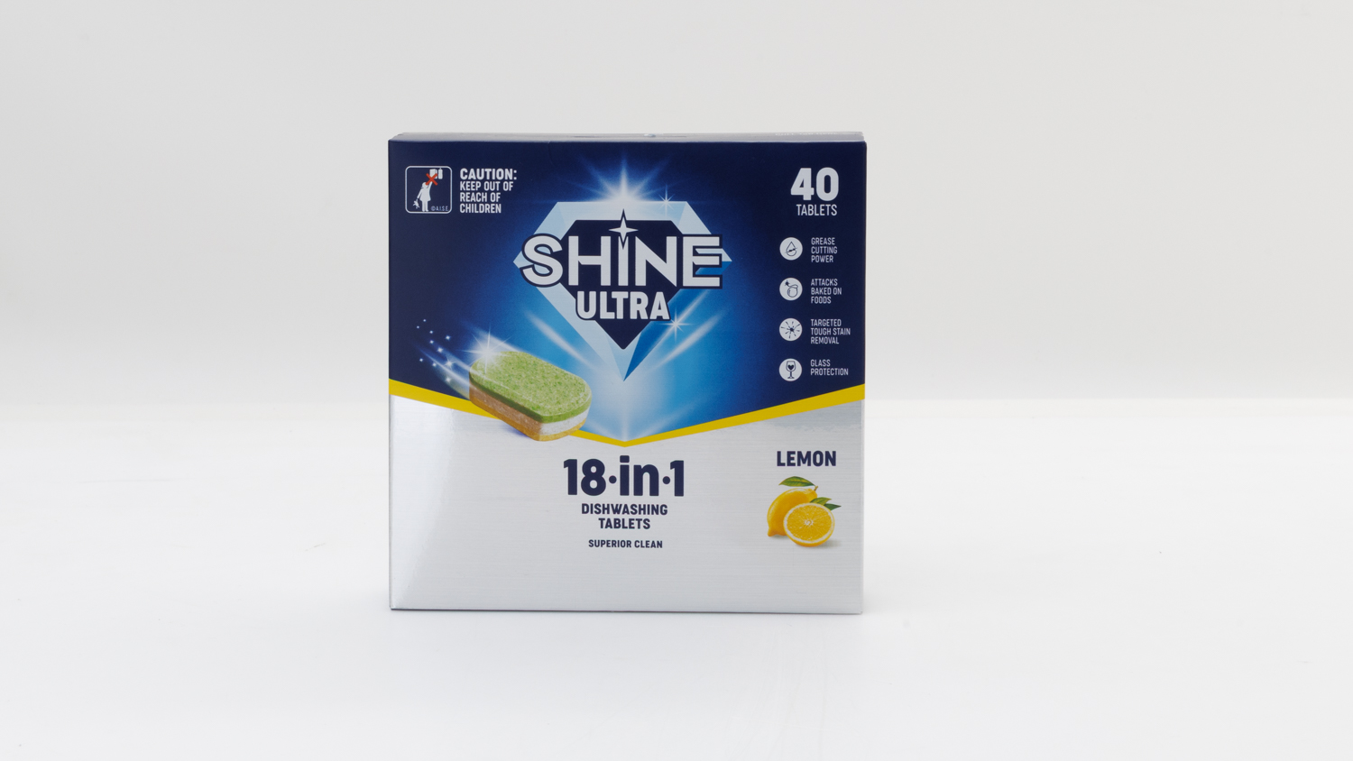Woolworths Shine Ultra 18 in 1 Dishwashing Tablets