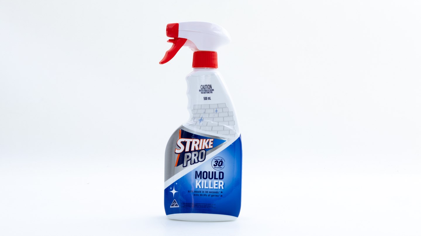 Woolworths Strike Pro Mould Killer Review Bathroom cleaner CHOICE