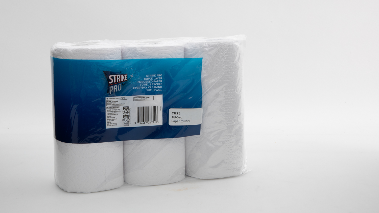 Woolworths Strike Pro Paper Towels Review Paper towel CHOICE