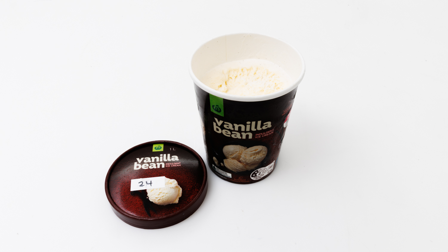 Woolworths Vanilla Bean Indulgent Ice Cream
