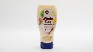 Woolworths Whole Egg Mayonnaise