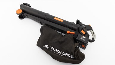 Yard force Brushless blower vac Plus dual charger plus 4.0Ah battery