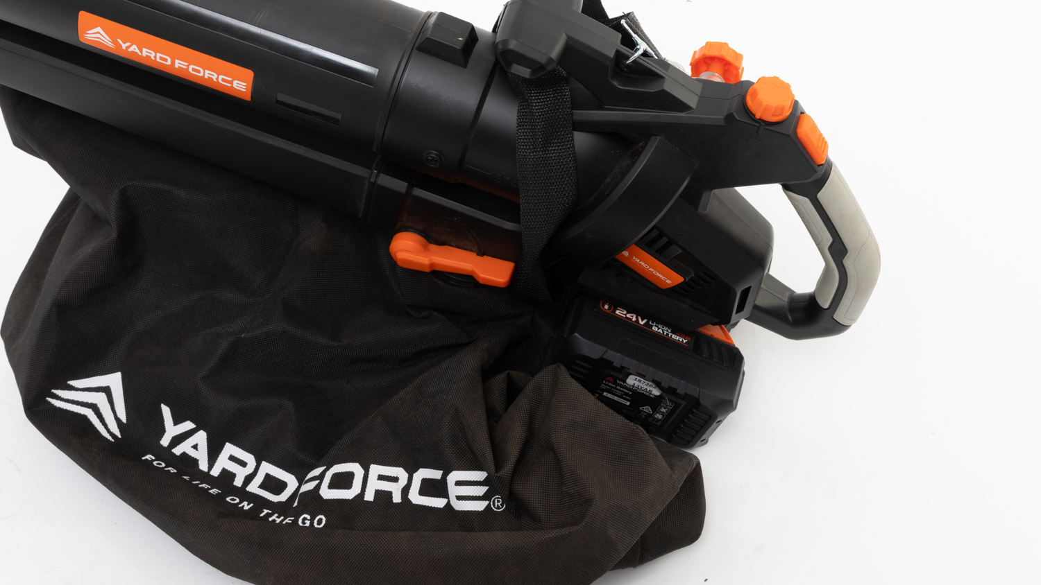 Yard force Brushless blower vac Plus dual charger plus 4.0Ah battery