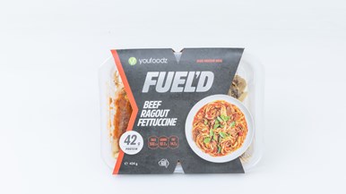 Youfoodz Fuel'd Beef Ragu Fettuccine