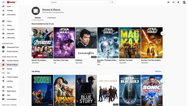YouTube Movies u0026 Shows