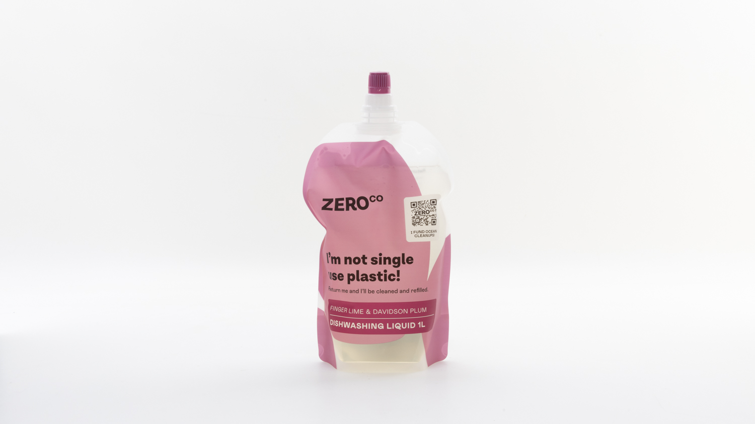 Zero Co Finger Lime & Davidson Plum Dishwashing Liquid carousel image
