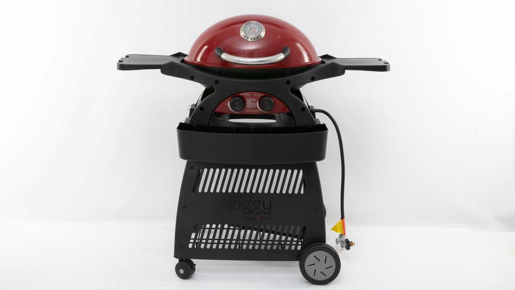 Ziegler & Brown Twin Grill ZGTGRC with cart