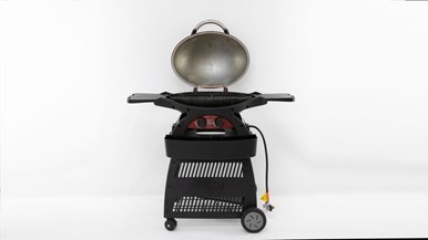 Ziegler u0026 Brown Twin Grill ZGTGRC with cart