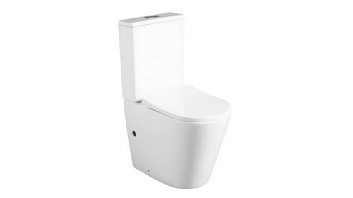 Zumi Sandra Short Project Rimless Wall Faced Toilet Suite