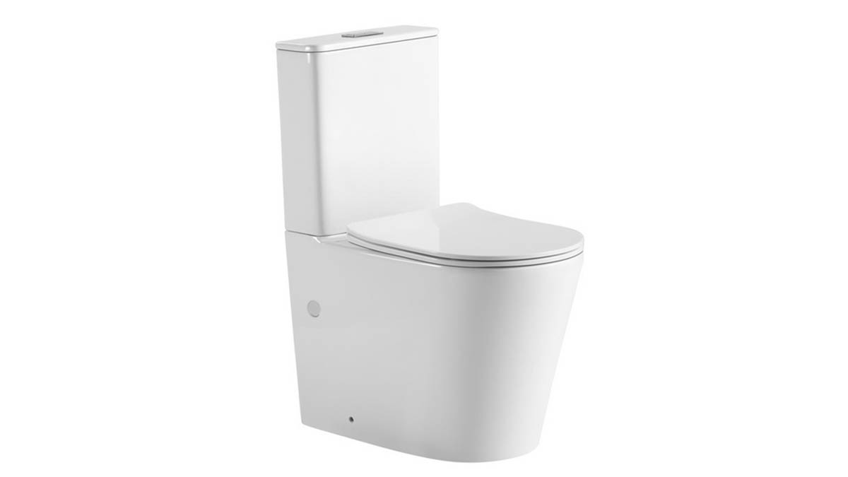 Zumi Tornado Extra High Rimless Wall Faced Toilet Suite