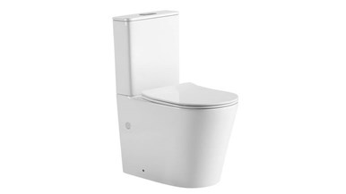 Zumi Tornado Extra High Rimless Wall Faced Toilet Suite